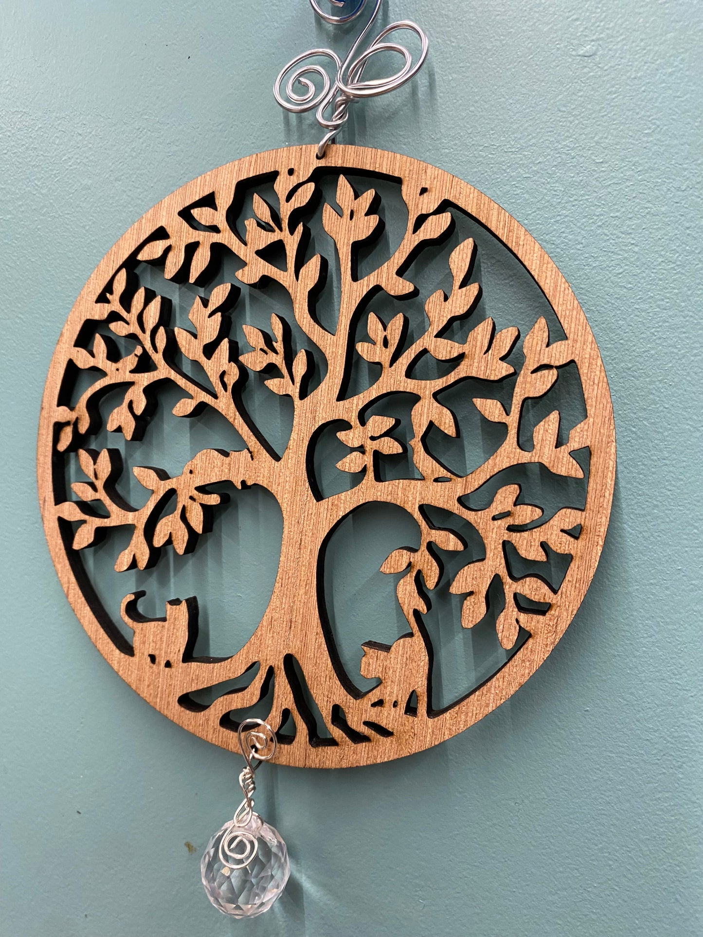 Attrape Soleil arbre de vie chat