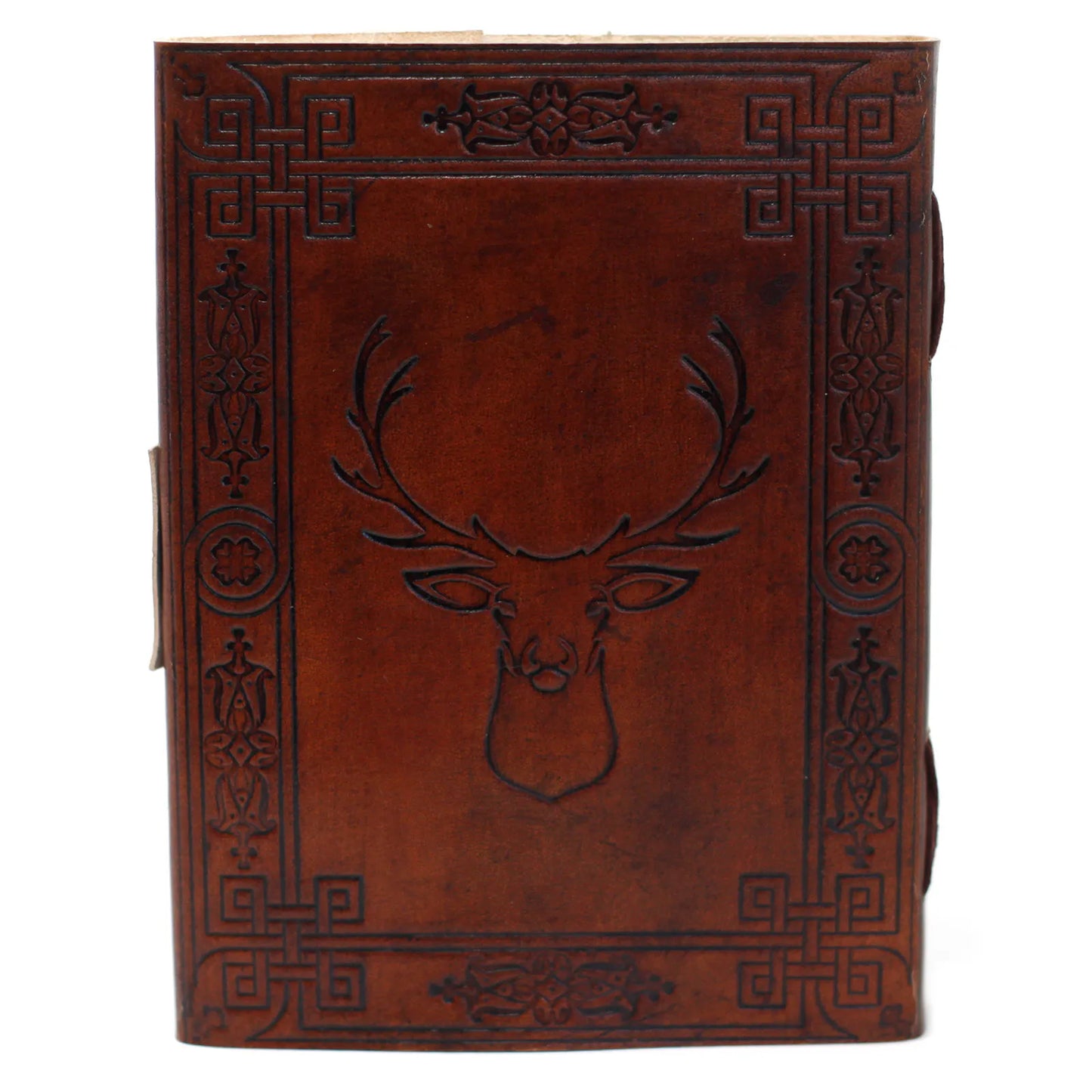 Carnet en cuir cerf