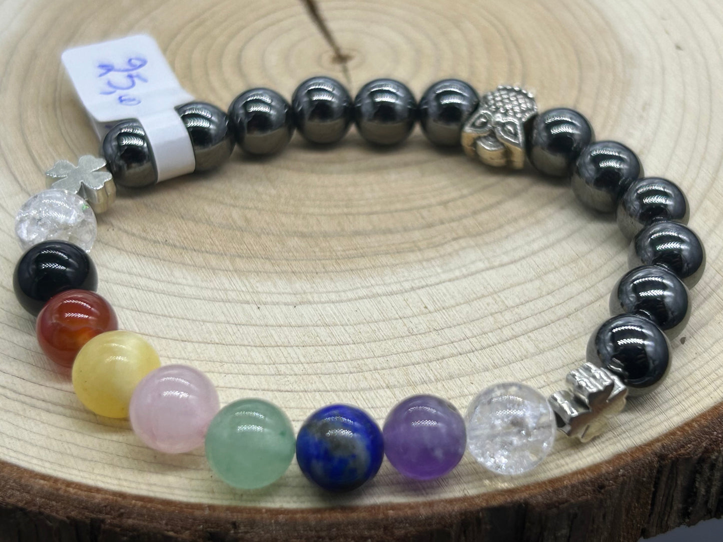Bracelet Hématite 7 chakras