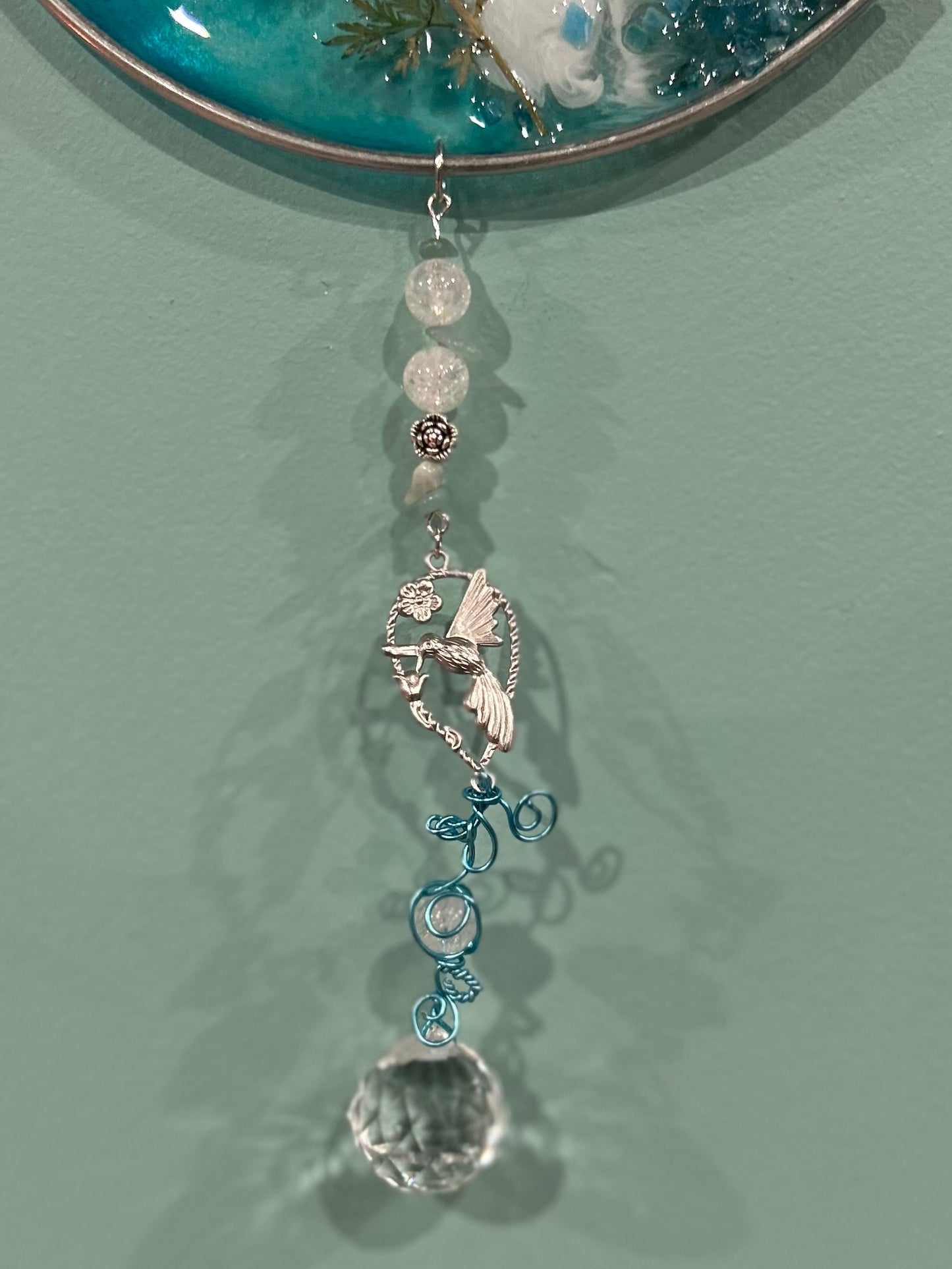 Attrape soleil Luna Apatite bleue