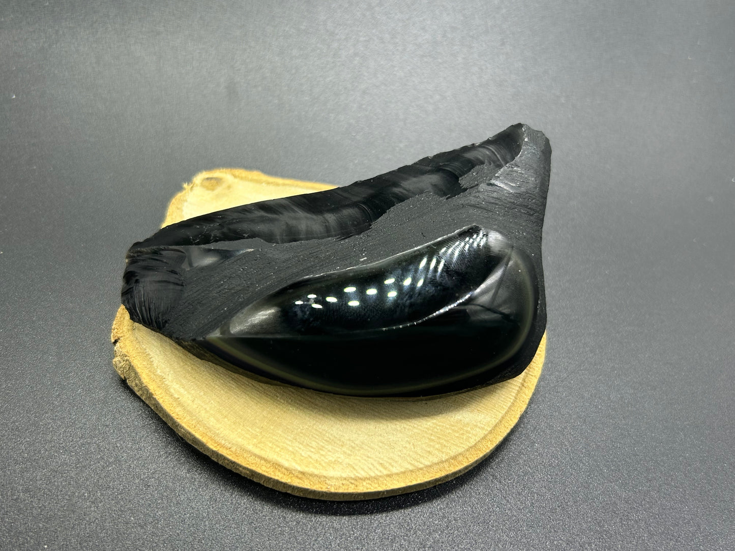 Bloc obsidienne Œil céleste 3