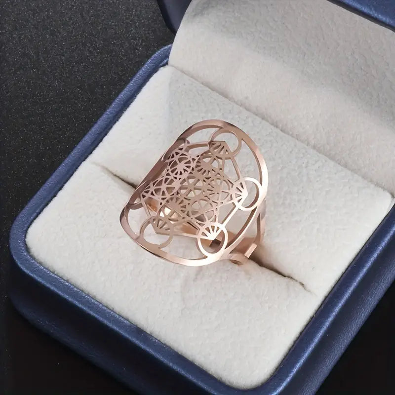 Bague Métatron en Acier Inoxydable