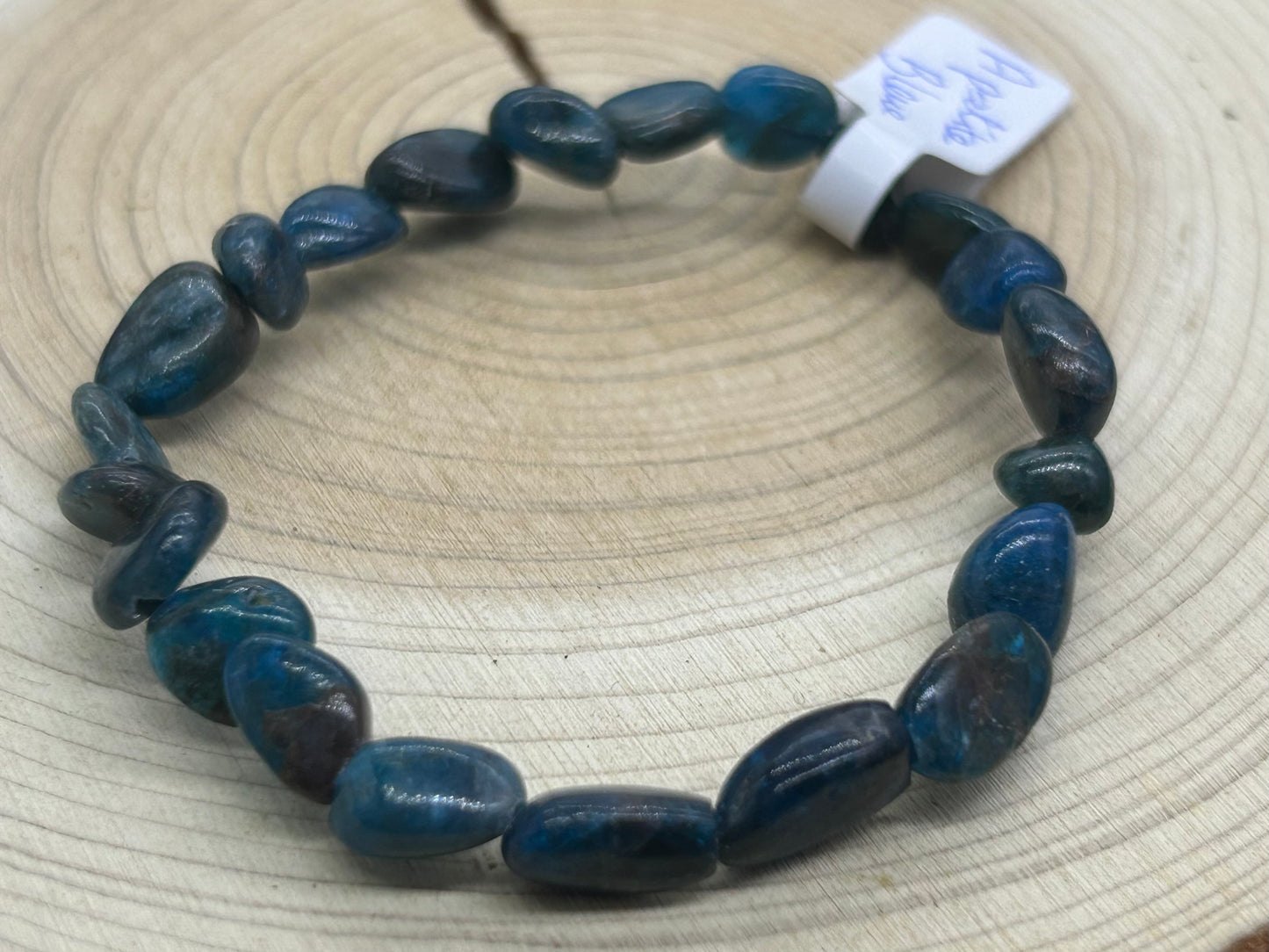 Bracelet Apatite bleue