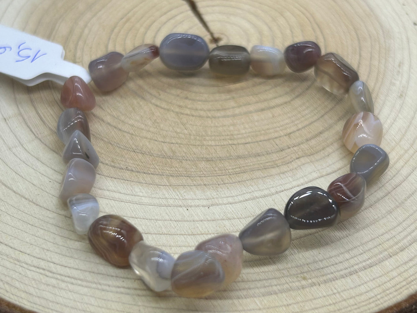 Bracelet Agate du Botswana
