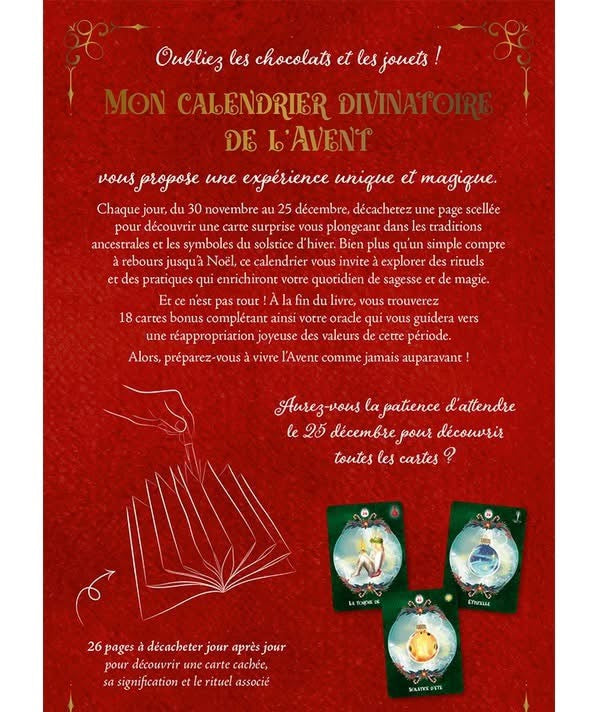 Mon calendrier divinatoire de l’Avent