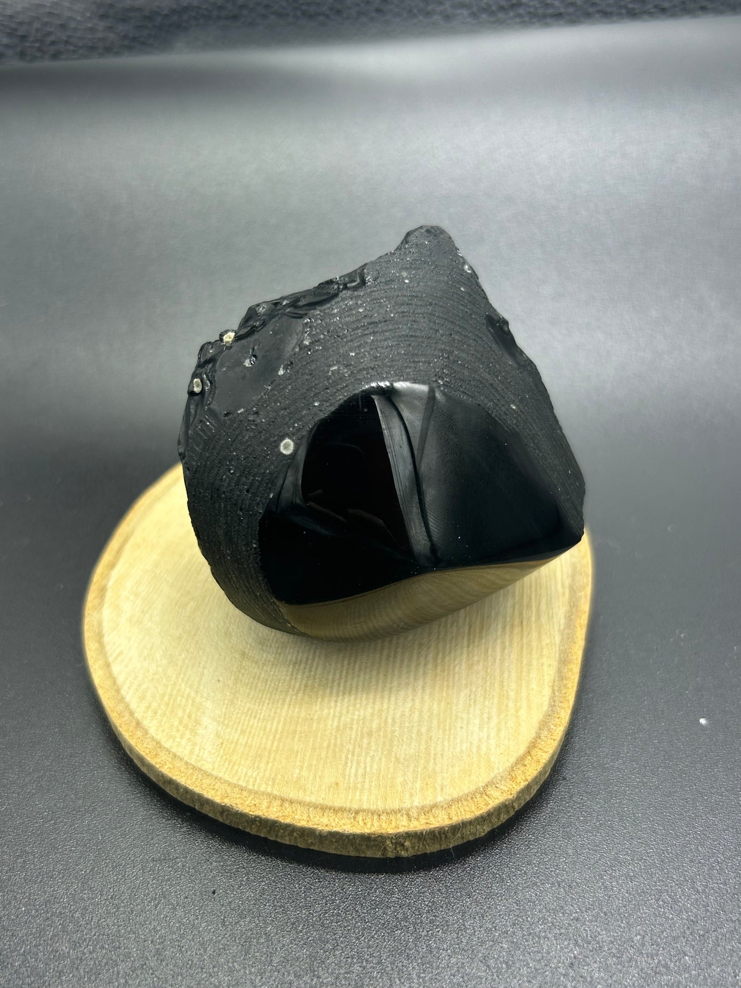 Bloc obsidienne Œil céleste 2