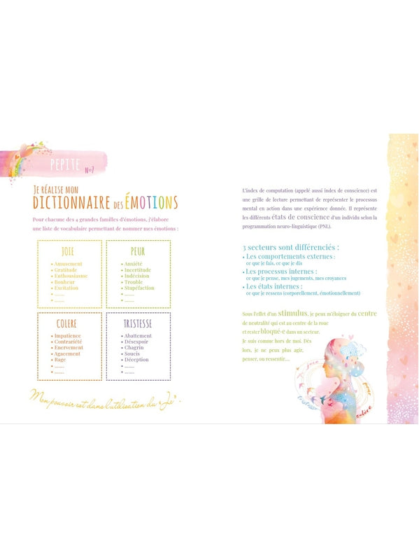 Carnet des émotions
