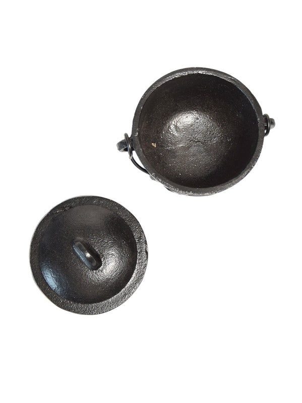 Chaudron en fonte noir