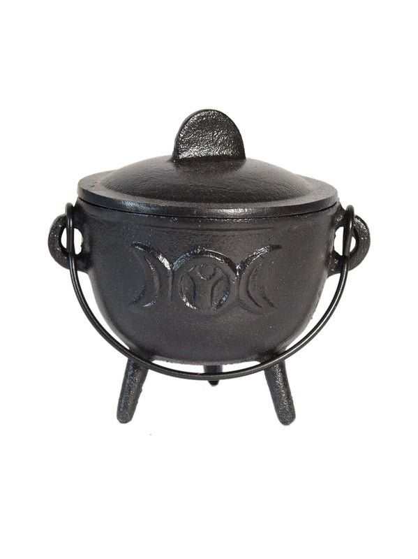 Chaudron en fonte noir