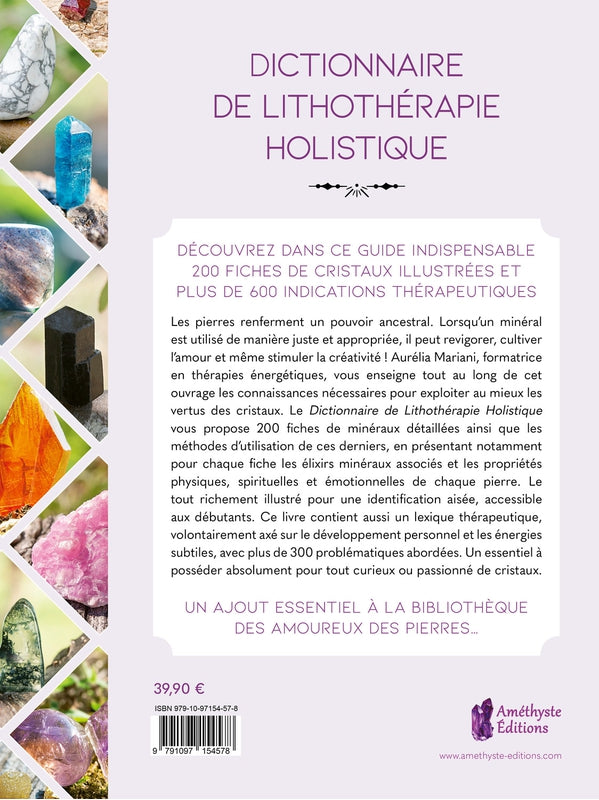 Dictionnaire de lithothérapie holistique