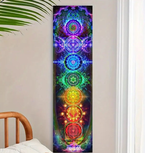 Décoration murale aux 7 Chakras