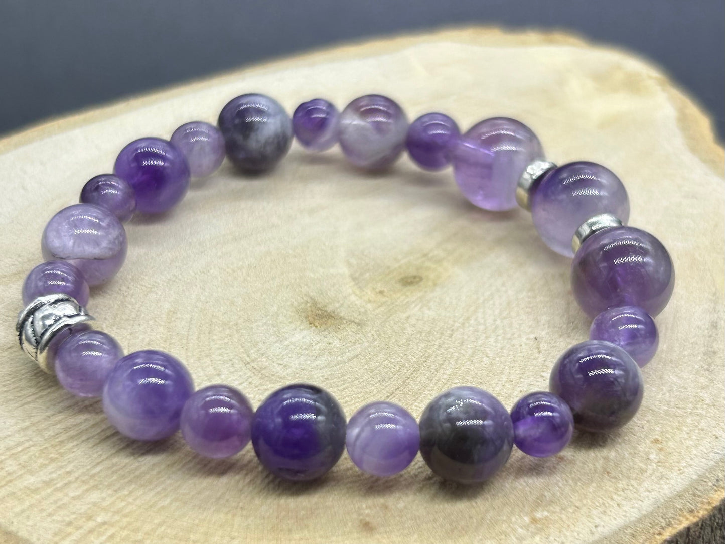 Bracelet mixte Améthyste