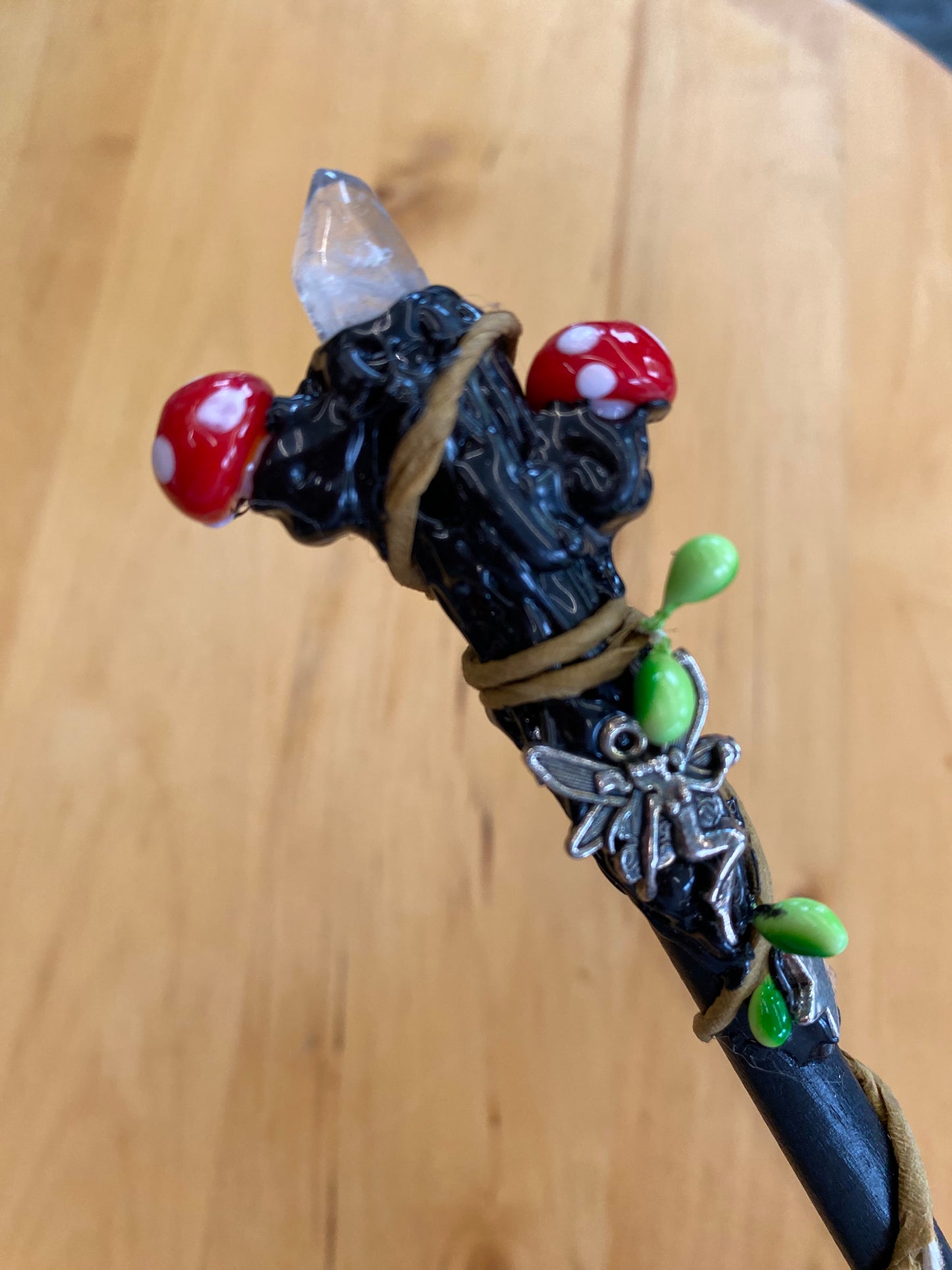 Petite baguette magique Fairy Cristal de roche