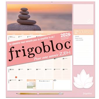 Frigobloc zen mensuel 2026
