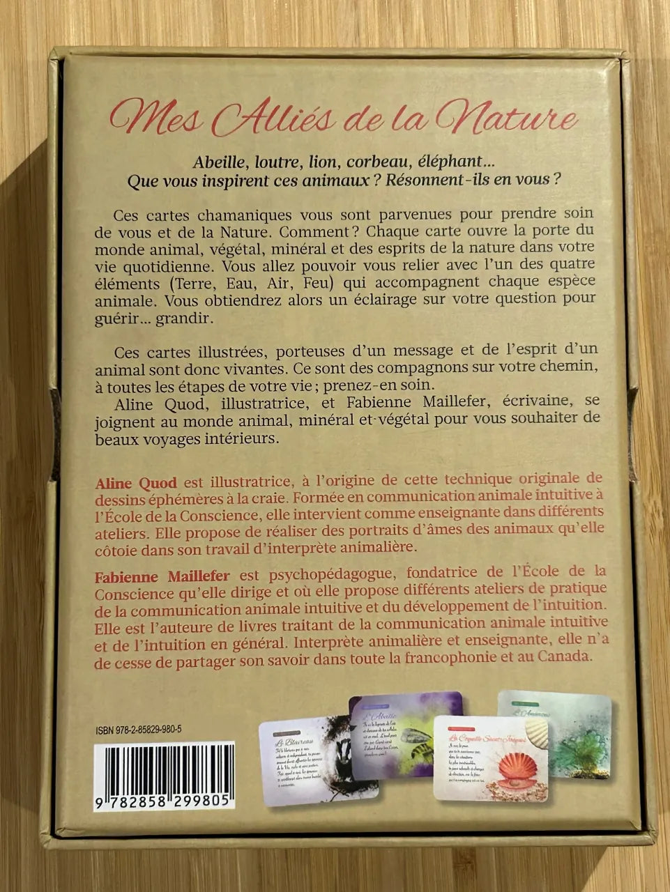 Oracle mes alliés de la nature
