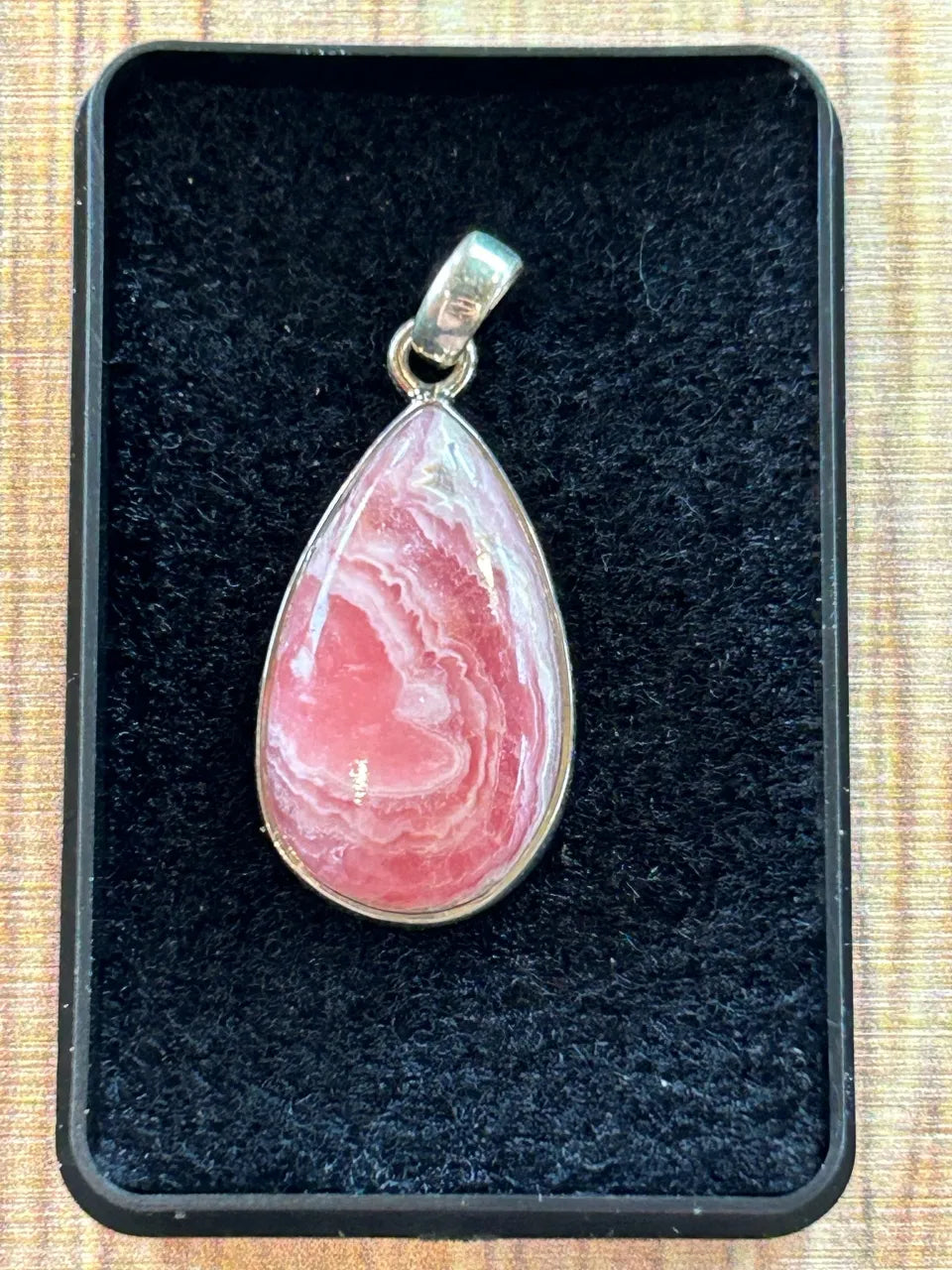 Pendentif Rhodochrosite