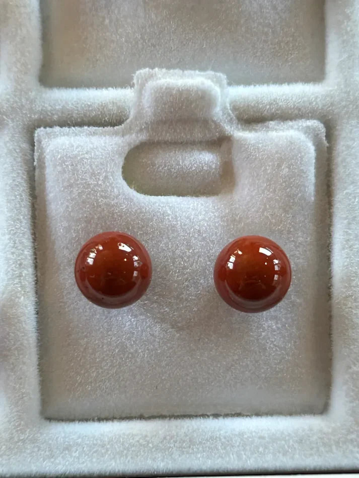 Boucles d'oreilles Boule 6mm