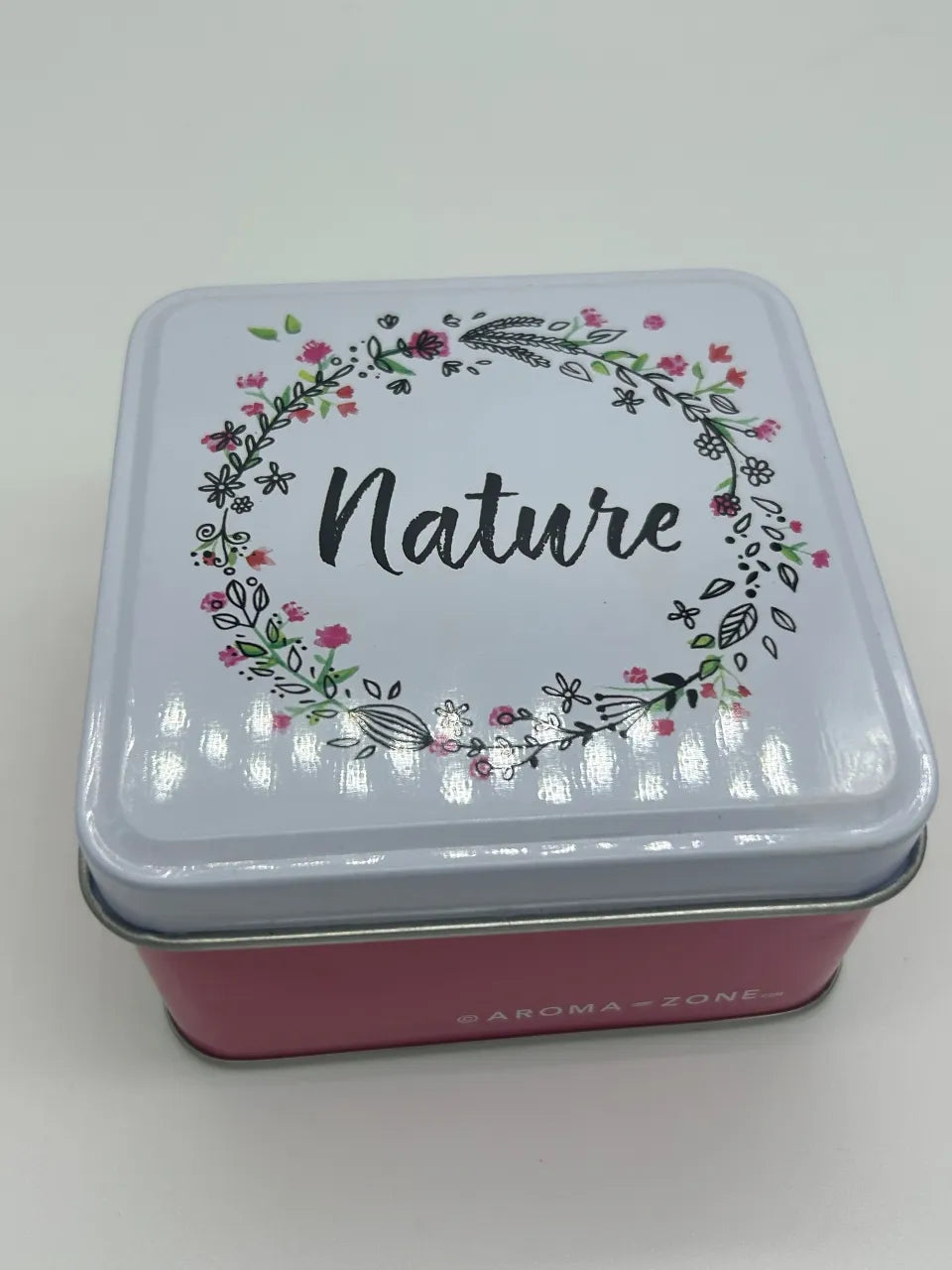 Petite boîte métal Nature