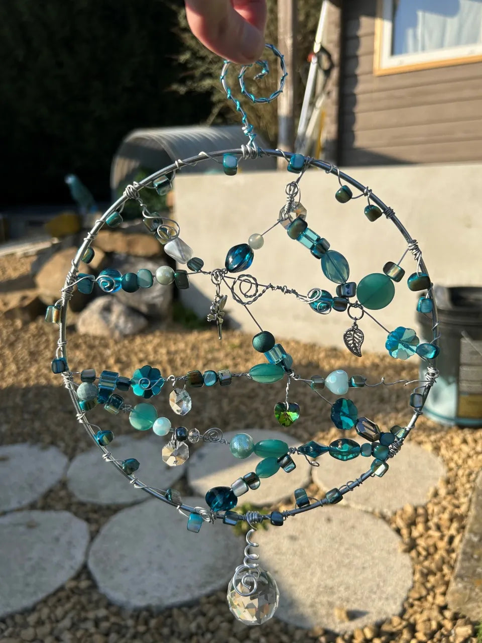 Attrape soleil Turquoise fantaisie