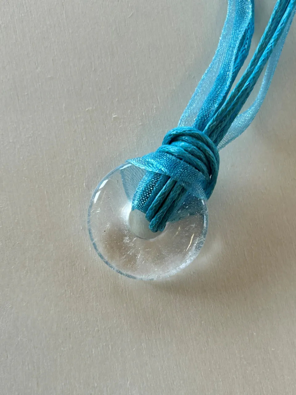 Pendentif Donuts Cristal de roche