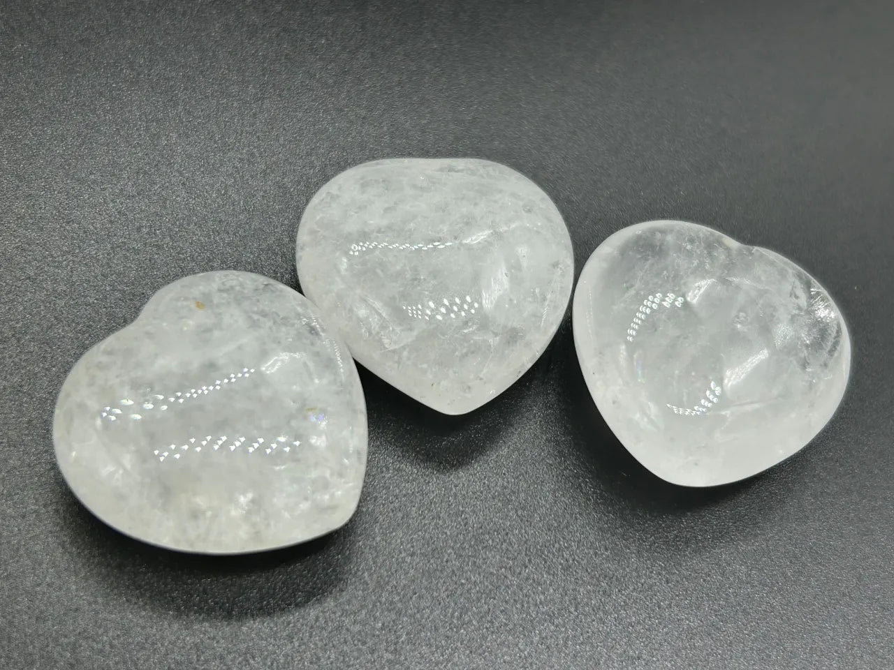 Petit cœur Cristal de roche