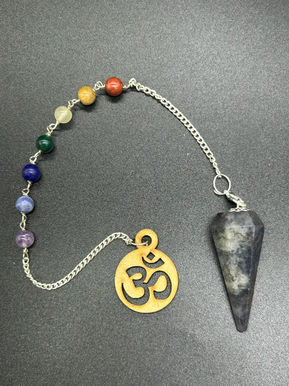Pendule Sodalite 7 chakras