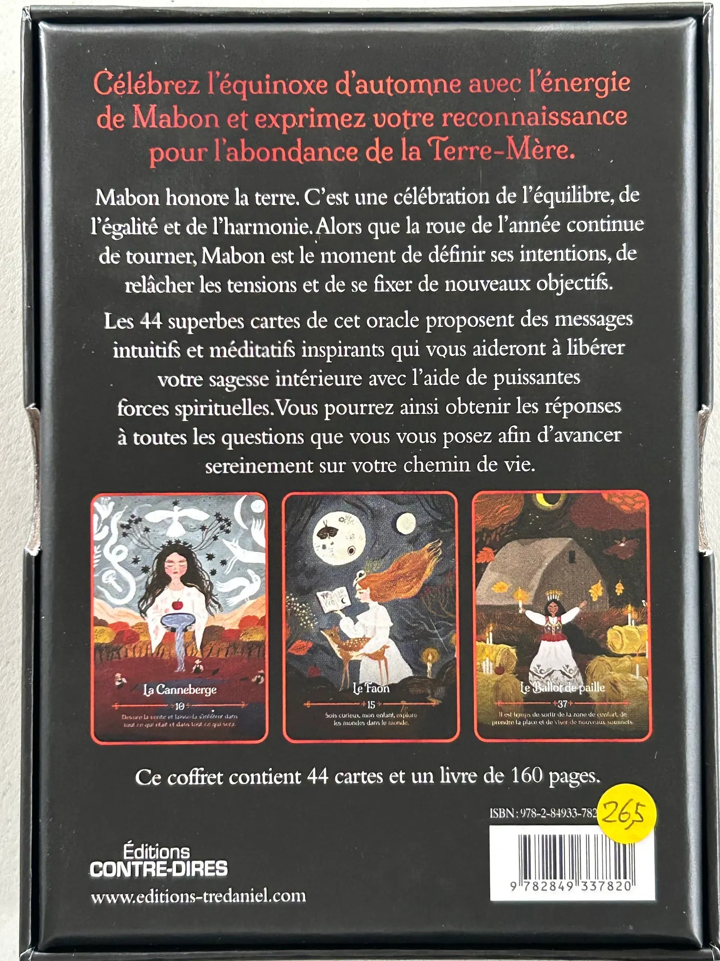 Les saisons de la sorcière Oracle de Mabon