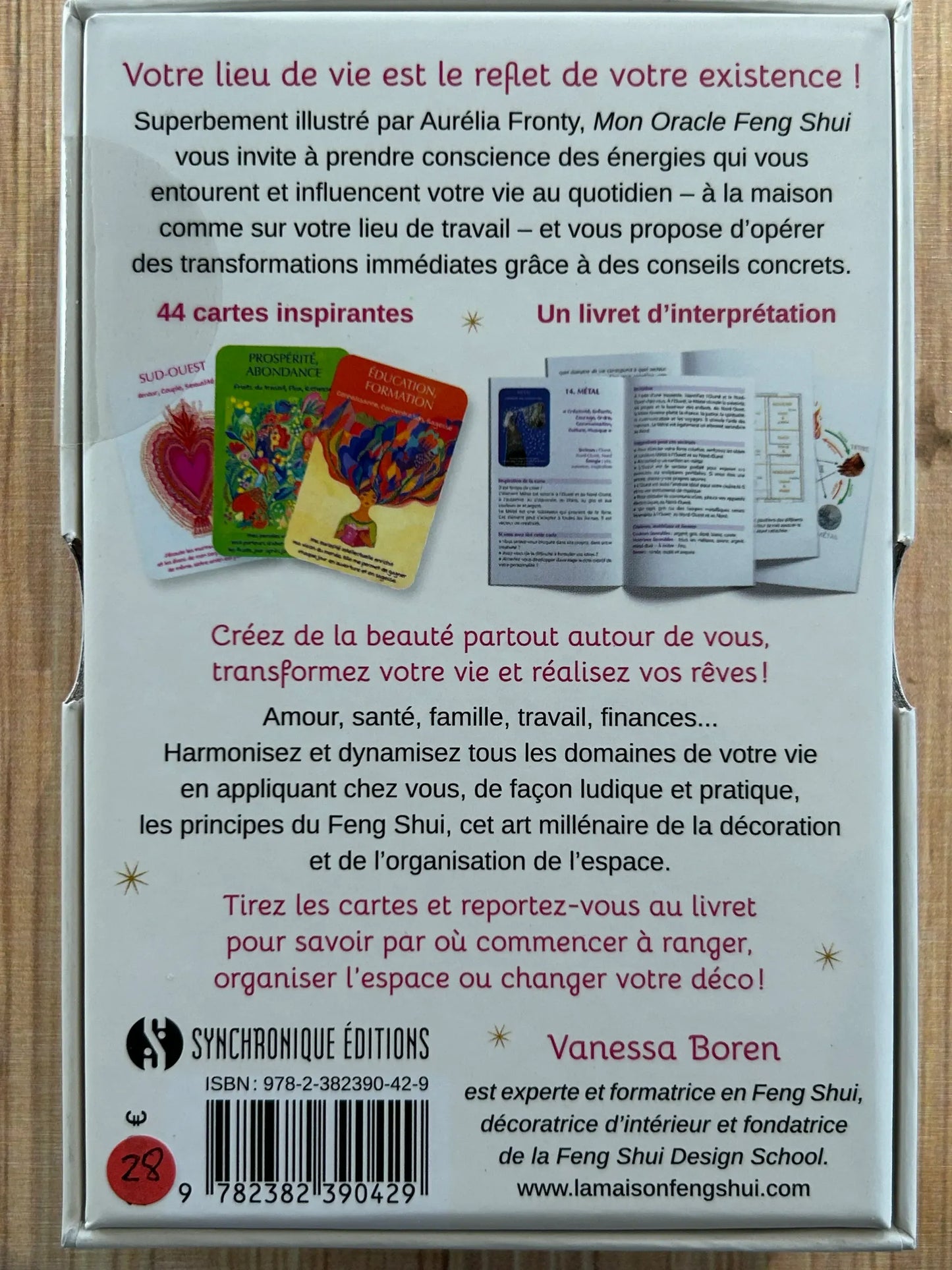 Mon oracle Feng Shui