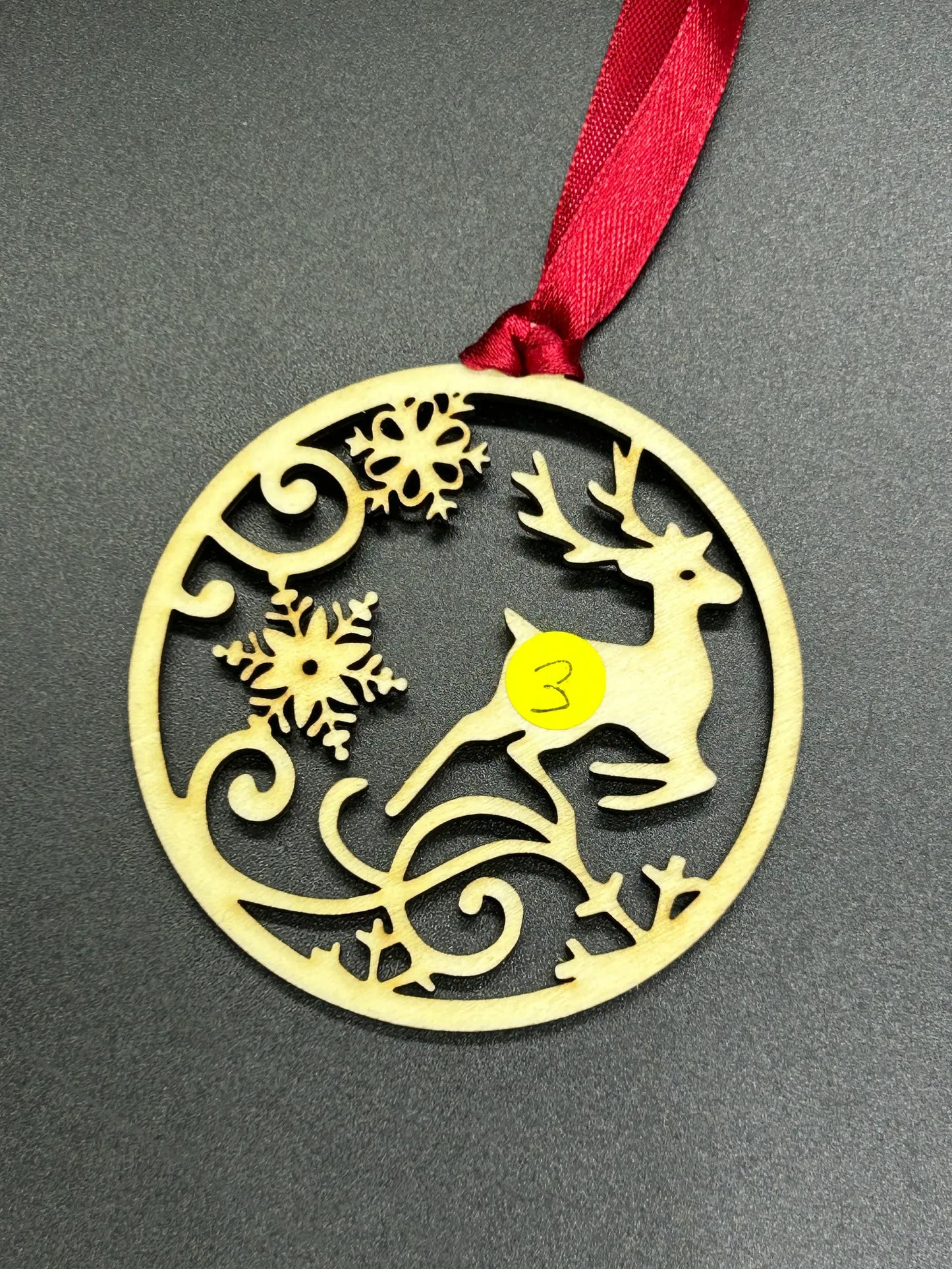 Boule de Noël Cerf