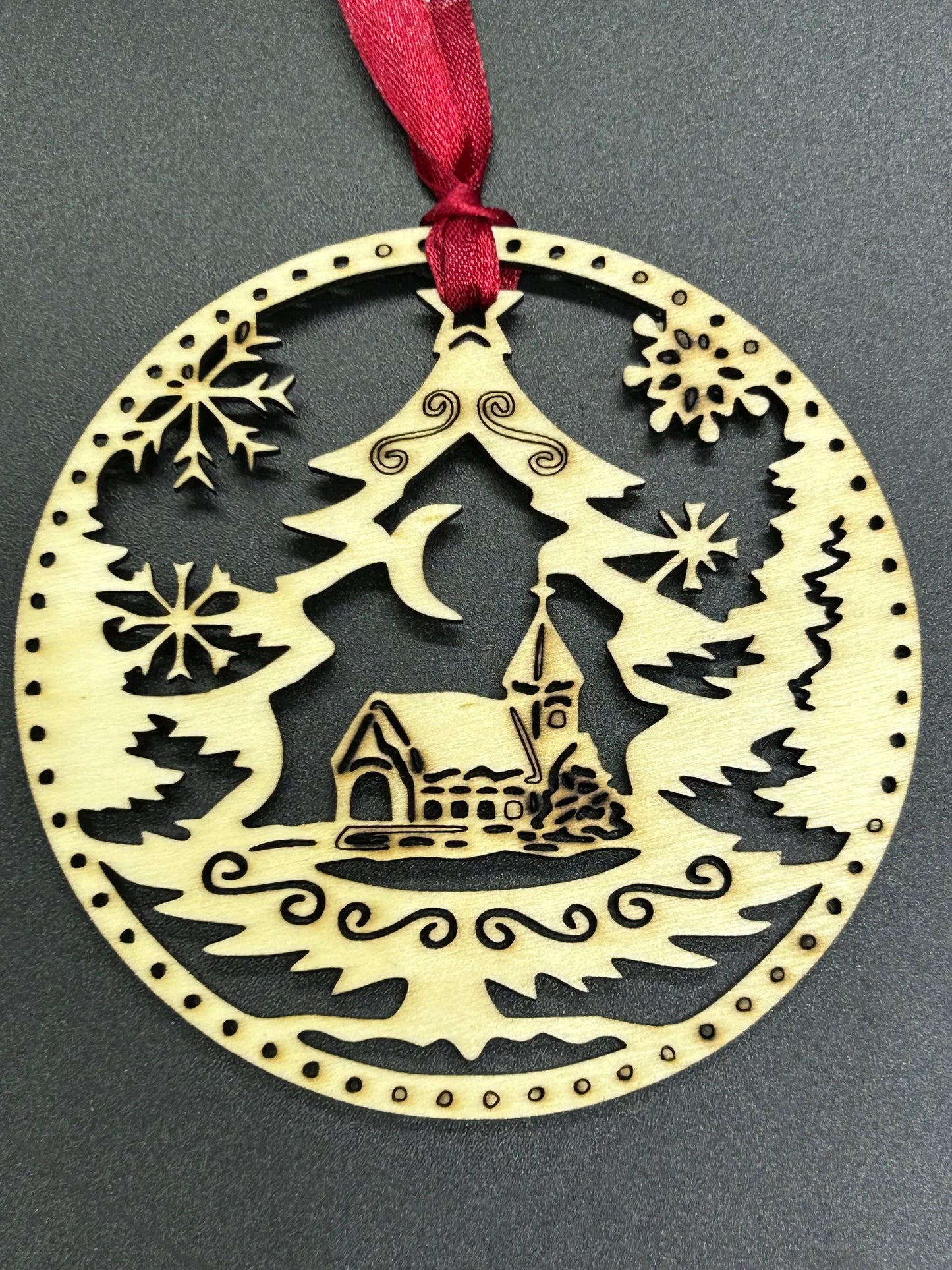 Boule de noël maison