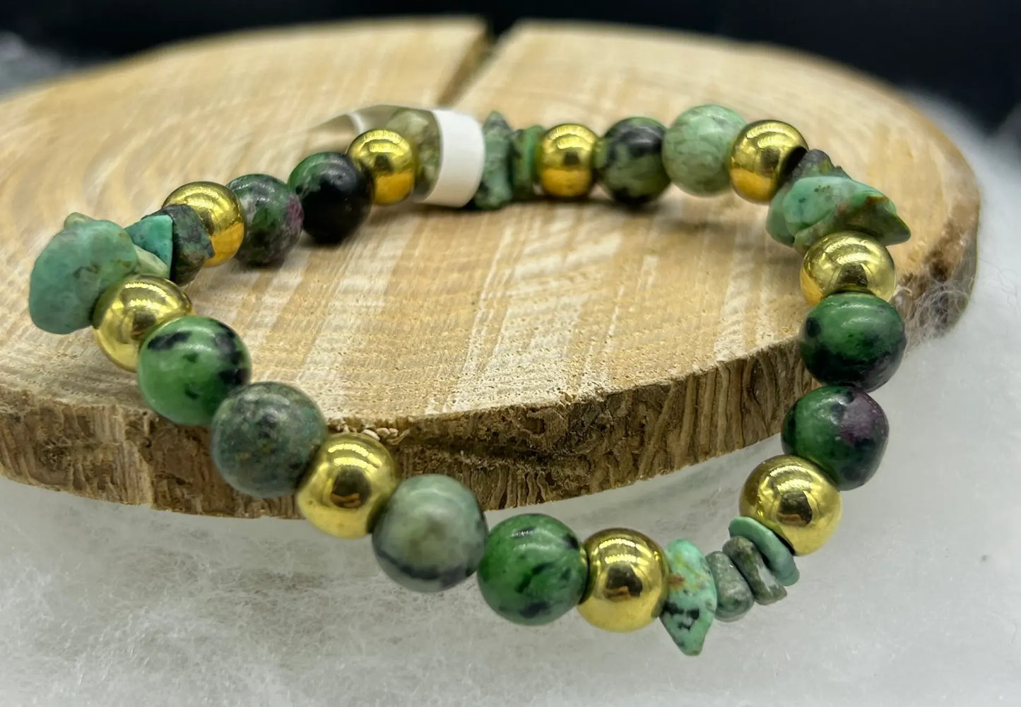 Bracelet Turquoise/Rubis Zoïste