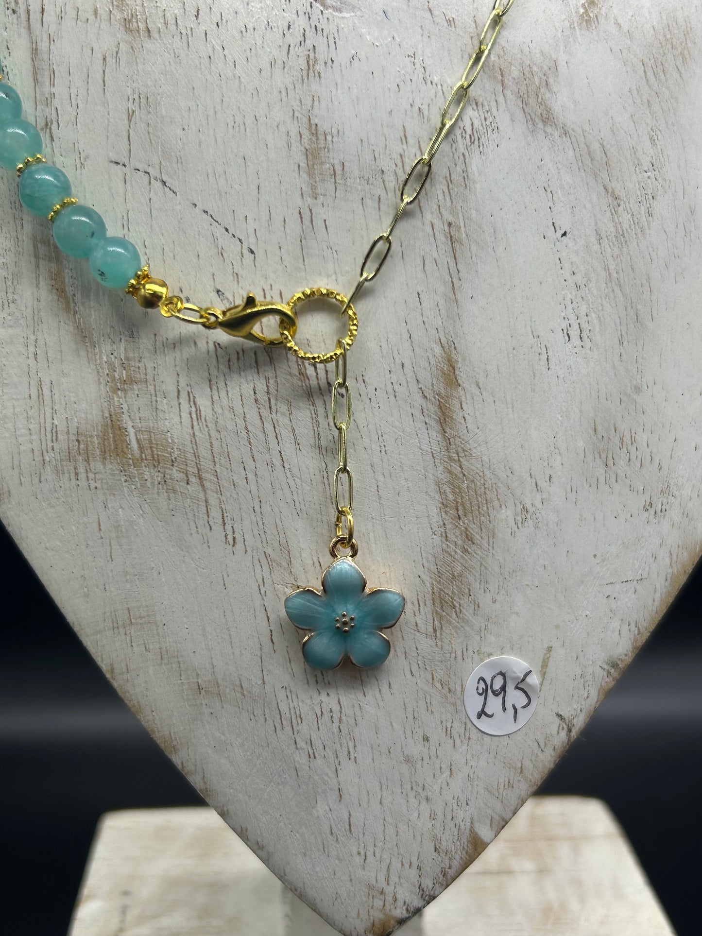 Collier mixte Amazonite