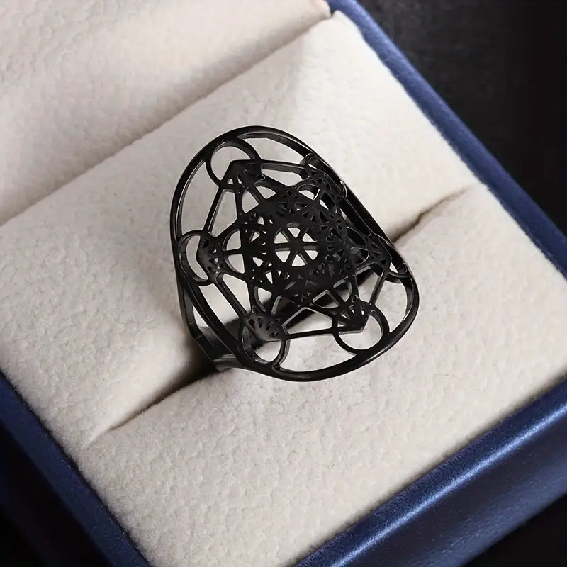 Bague Métatron en Acier Inoxydable