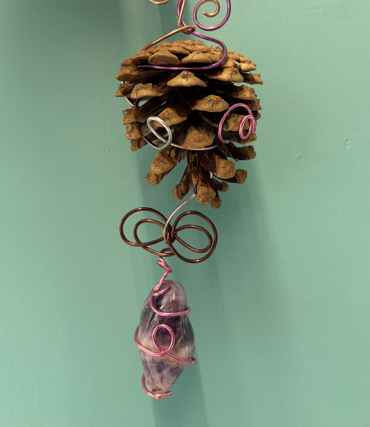 Pomme de Pin Witchy Améthyste