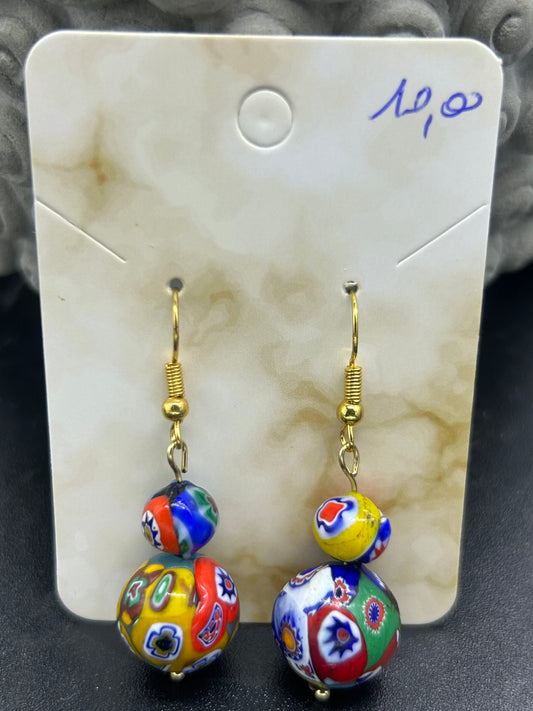 Boucles d'oreilles bohème fantaisie