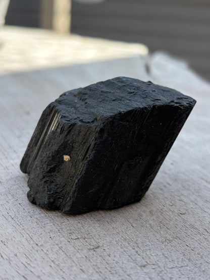 Tourmaline noire brute