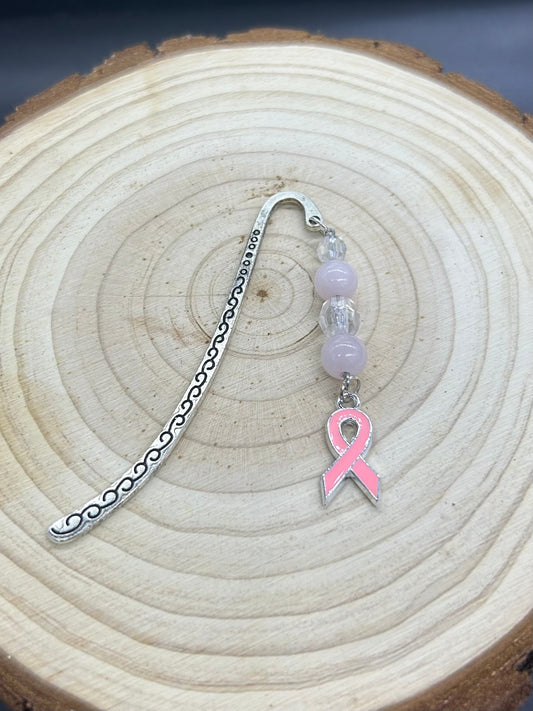 Marque page Quartz rose