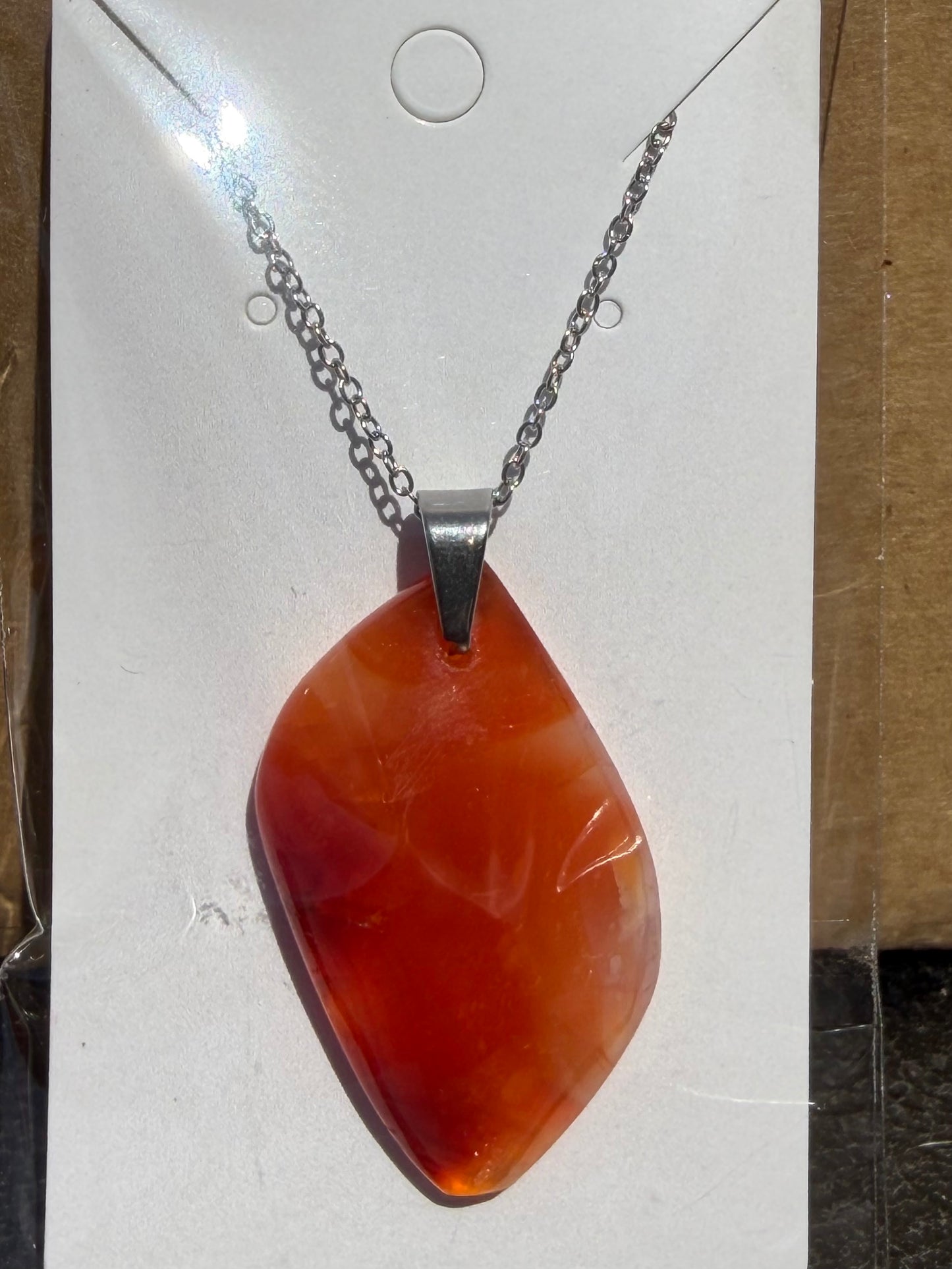 Pendentif Cornaline