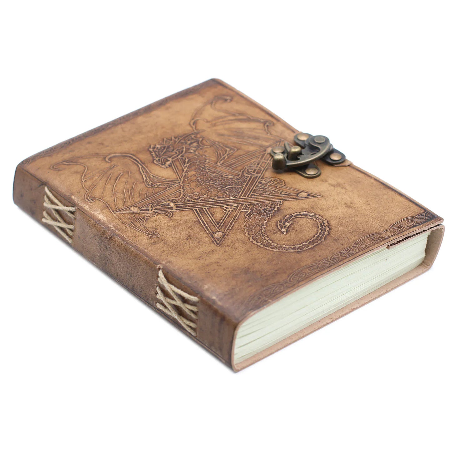 Carnet en cuir Dragon