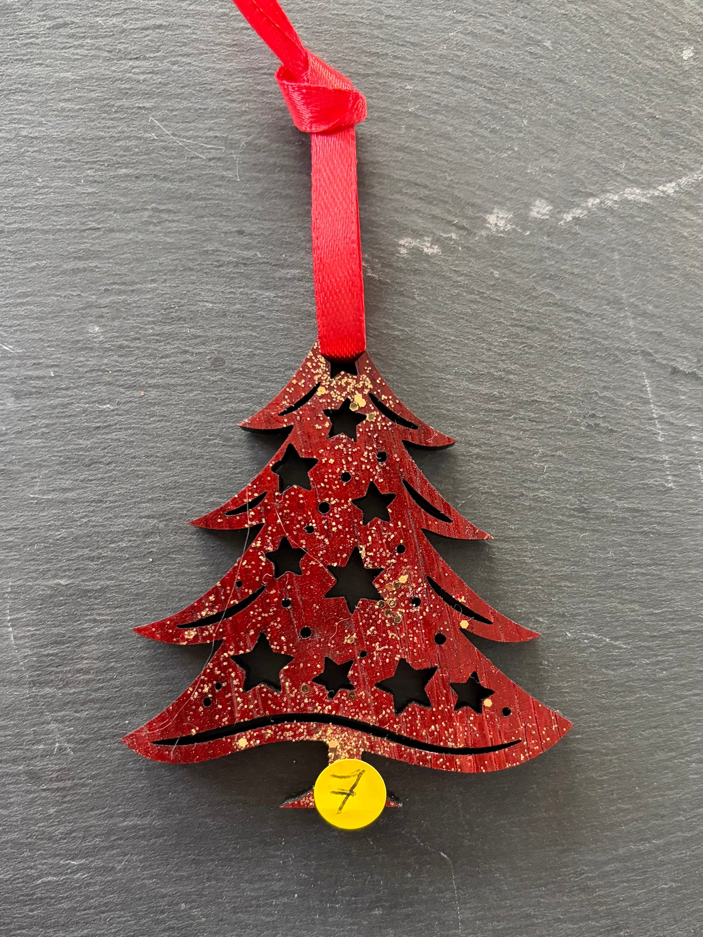 Sapin de Noël en Padouk