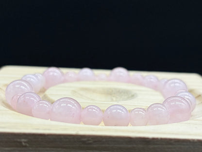 Bracelet mixte Quartz rose