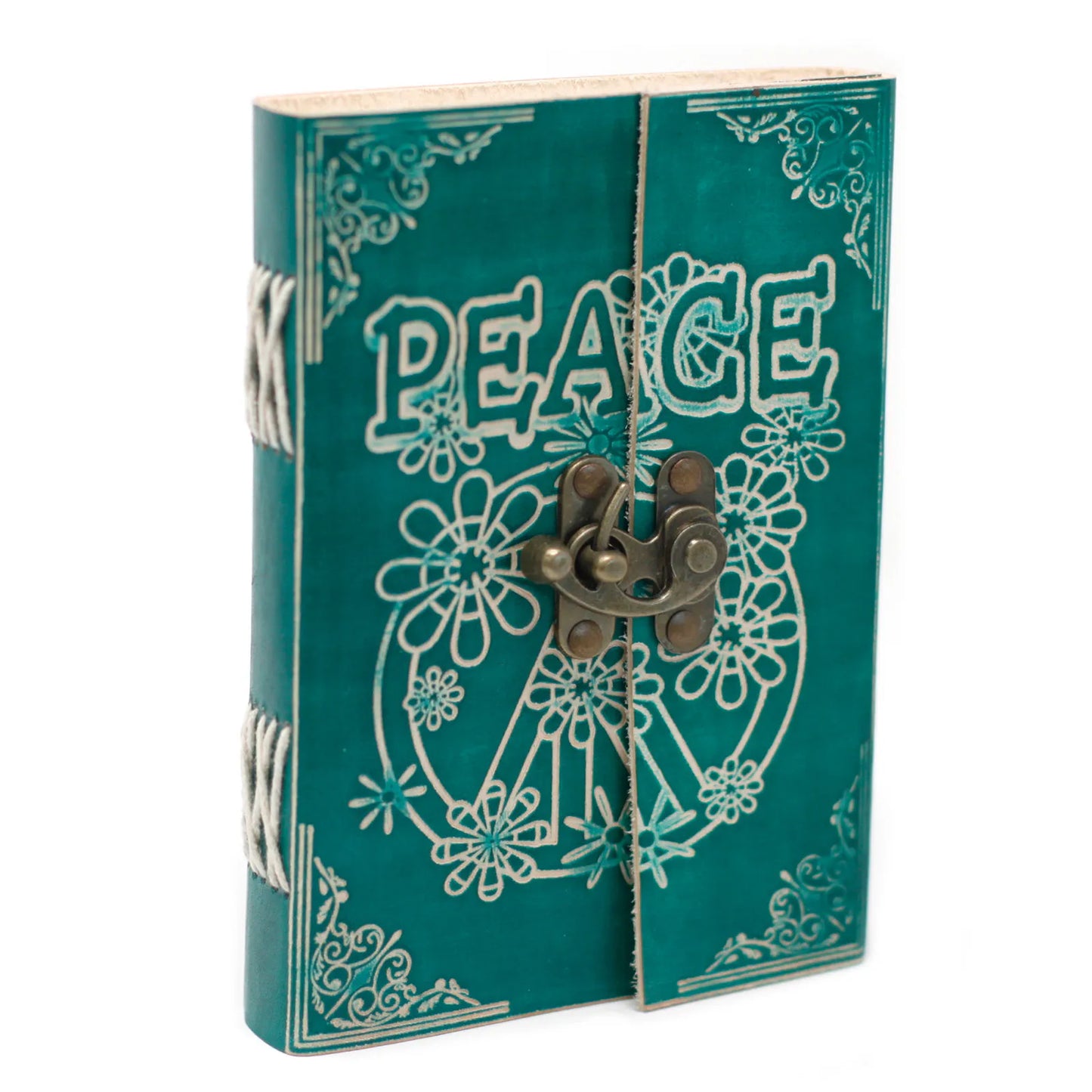 Carnet en cuir Peace