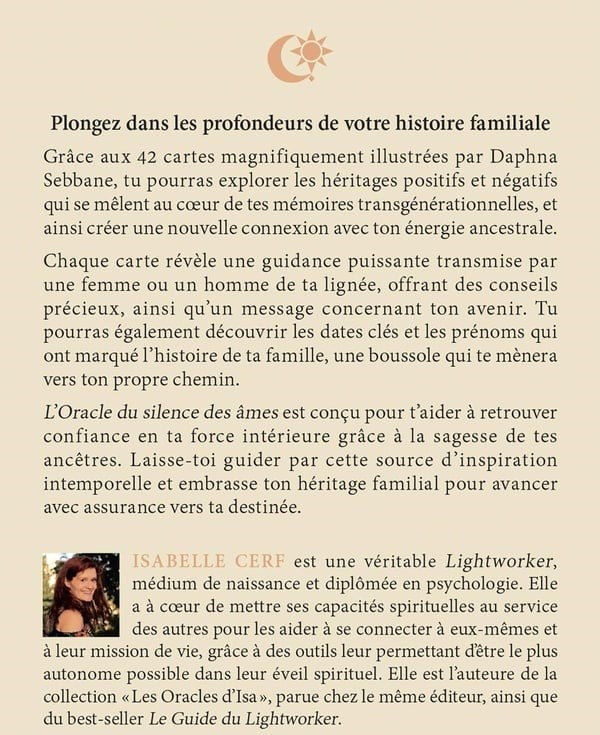 L'oracle du silence des âmes