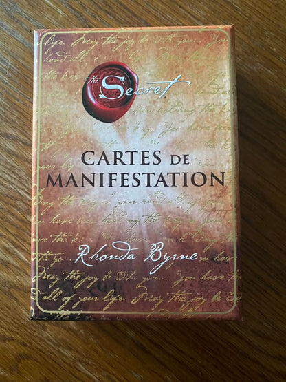 The Secret, cartes de manifestations