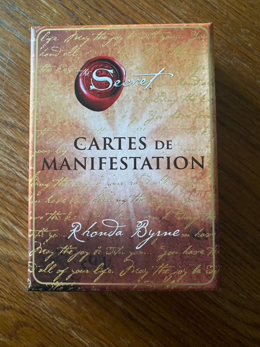 The Secret, cartes de manifestations