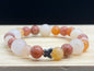 Bracelet enfant Aventurine pêche orange