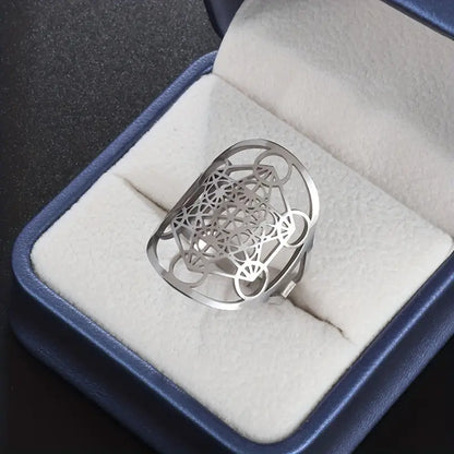 Bague Métatron en Acier Inoxydable