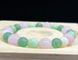 Bracelet Chrysoprase/Quartz Rose et Aventurine