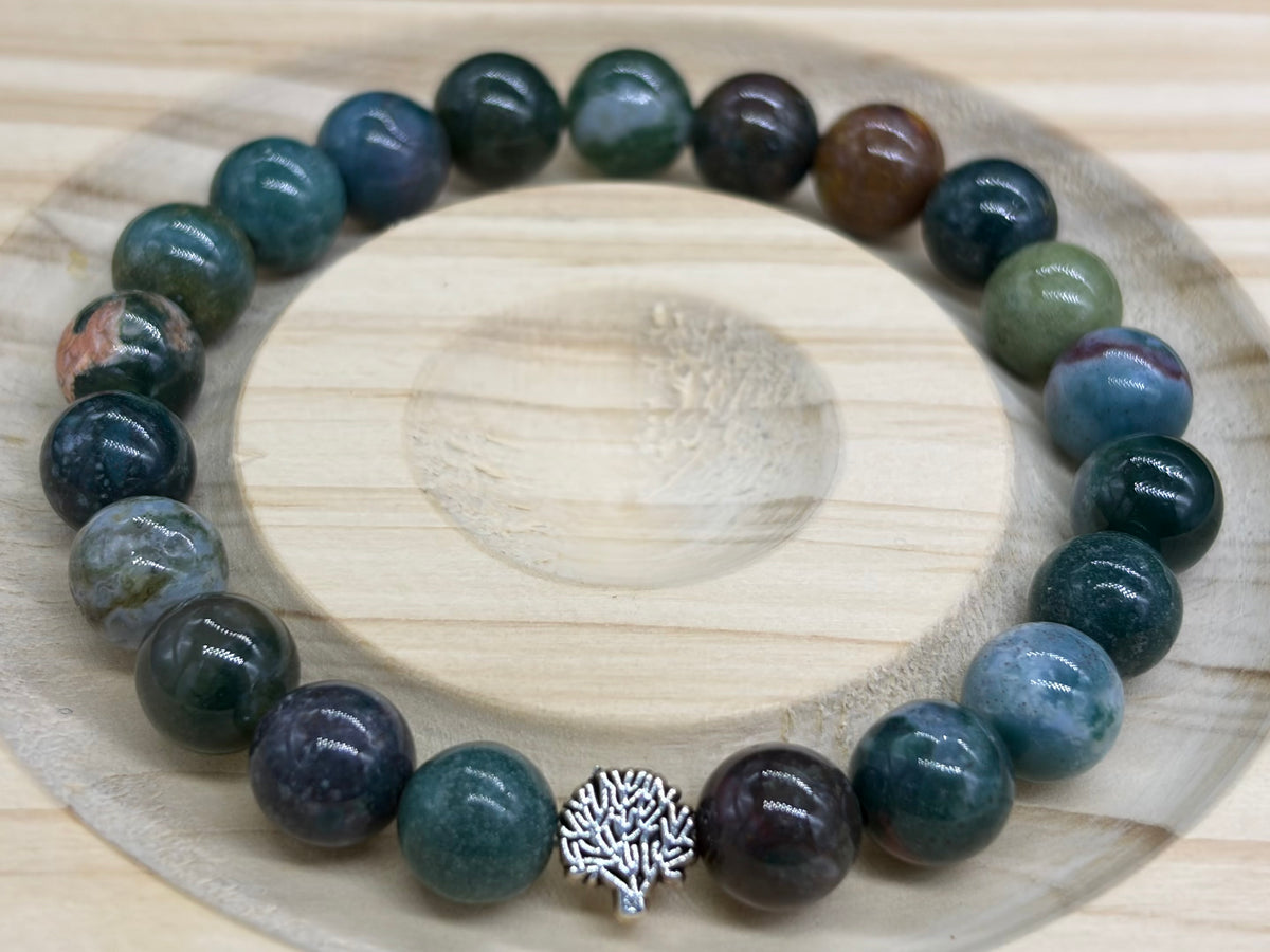 Bracelet Agate indienne