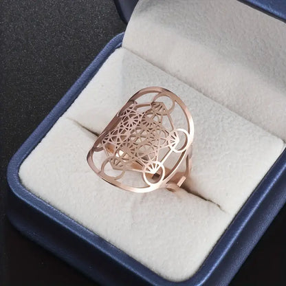 Bague Métatron en Acier Inoxydable